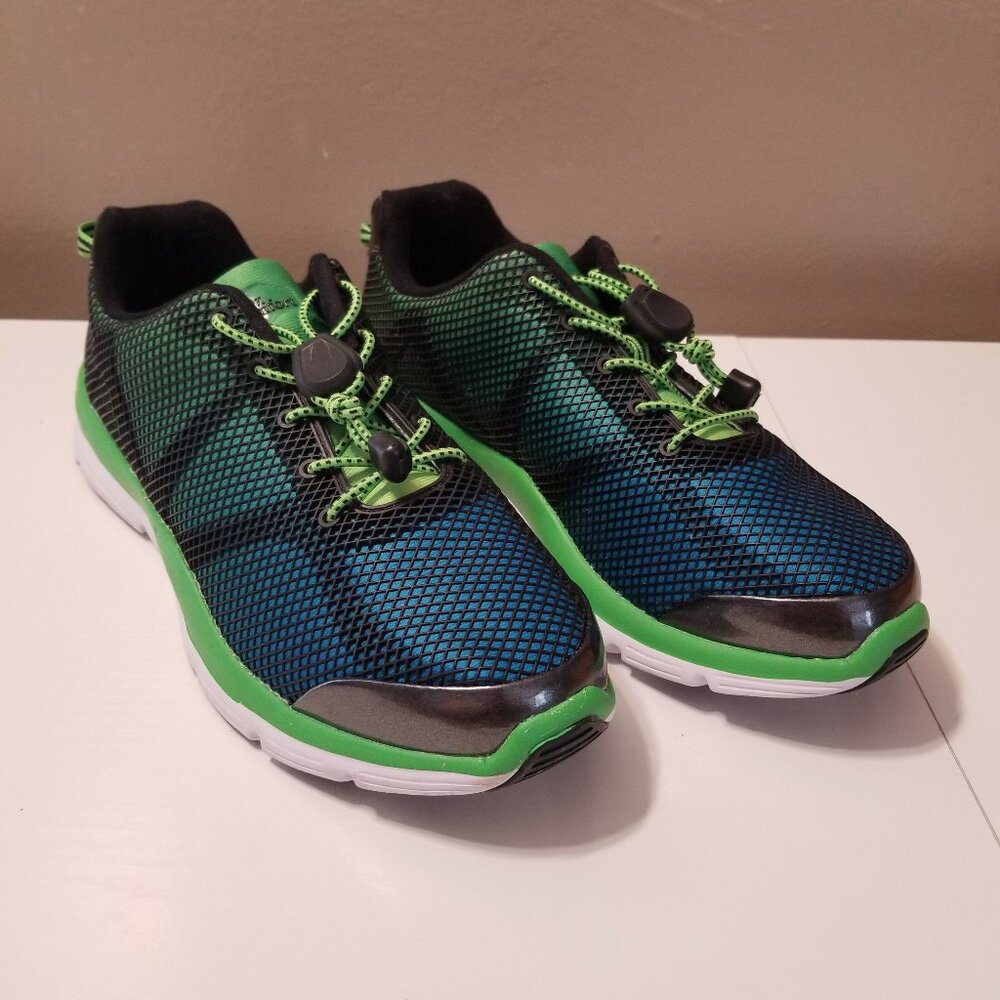 NEW Dr. Comfort Katy Shoes, 9.5M, Green/Black